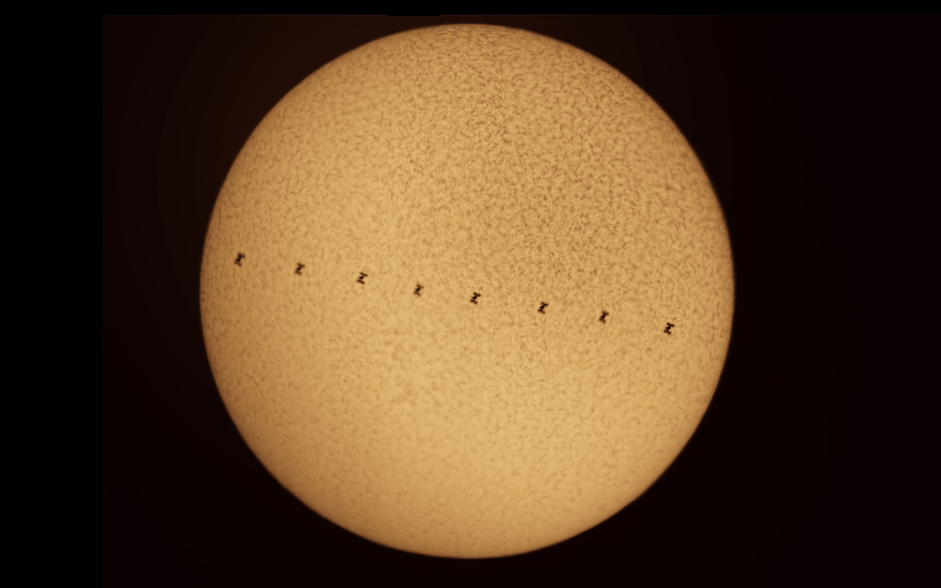 iss solar transit